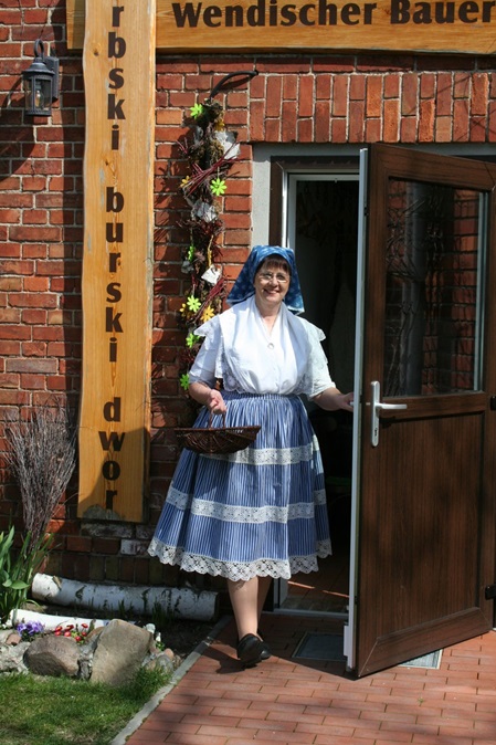 Spreewald Christl in Tracht