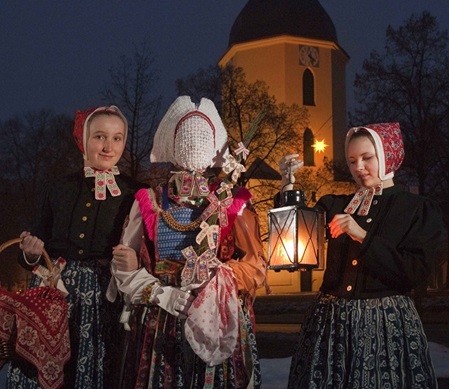 Christkind Sorben Wenden Lausitz